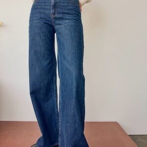 Abercrombie & Fitch Dark Blue Flare Jeans